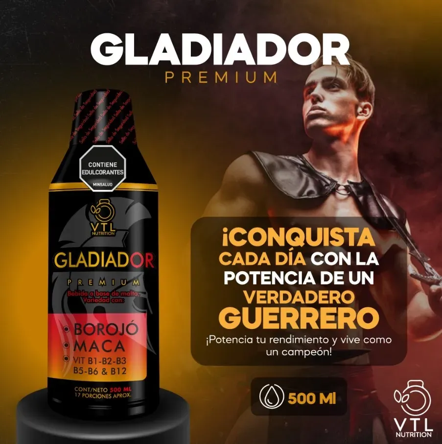 Potenciador Gladiador 500 Ml