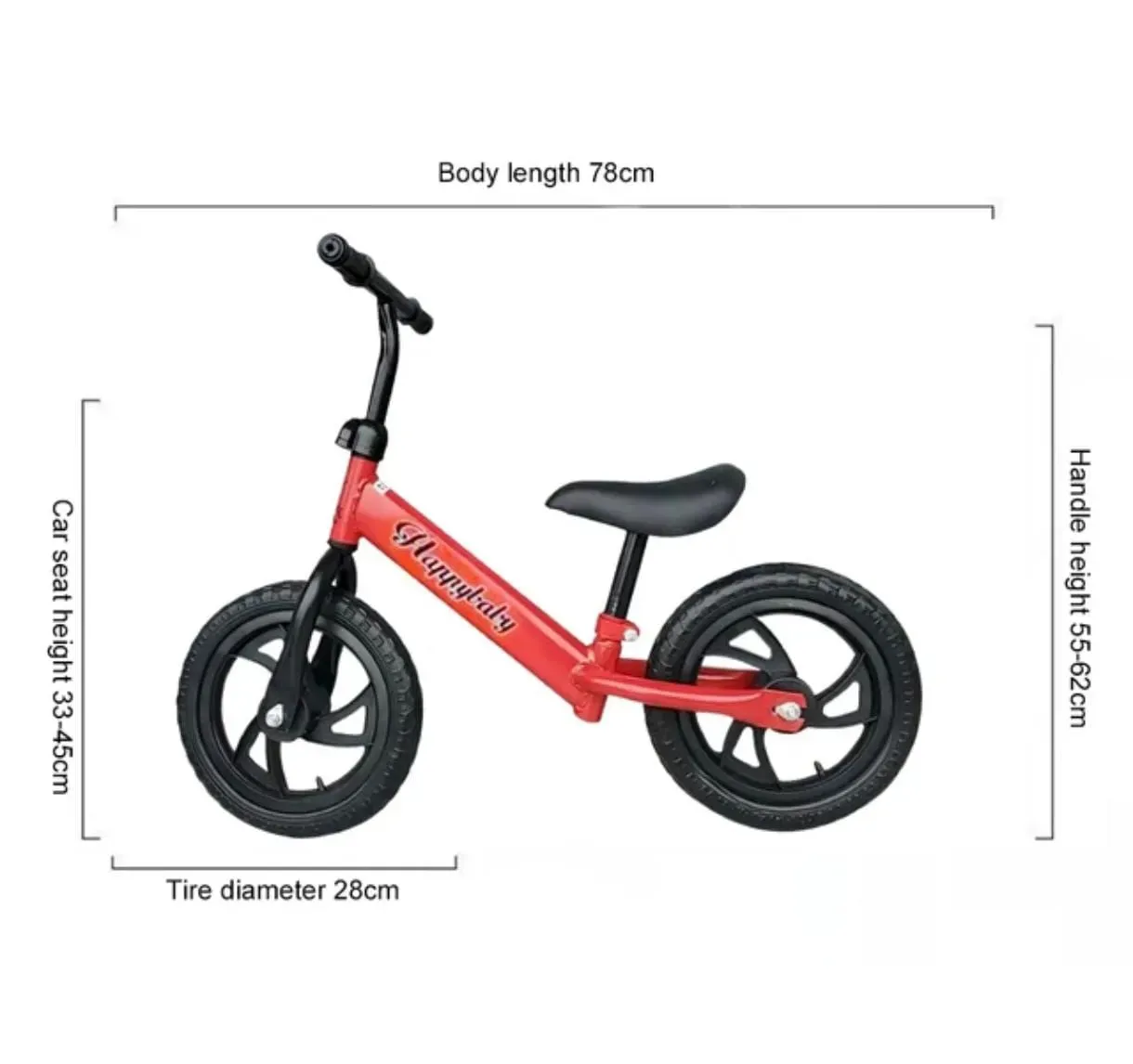 Bicicleta De Equilibrio Sin Pedal Bicicleta De Iniciación Niños De 2 - 6 Años