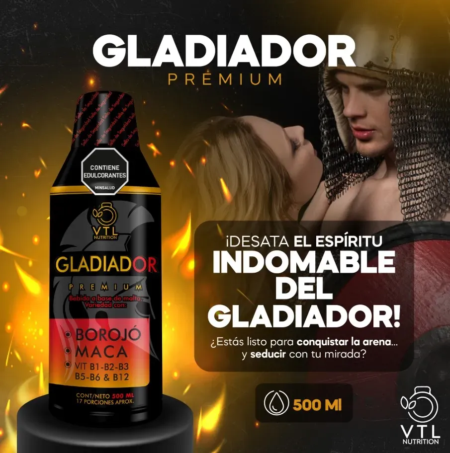 Potenciador Gladiador 500 Ml