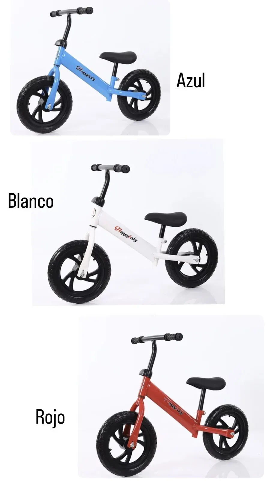 Bicicleta De Equilibrio Sin Pedal Bicicleta De Iniciación Niños De 2 - 6 Años