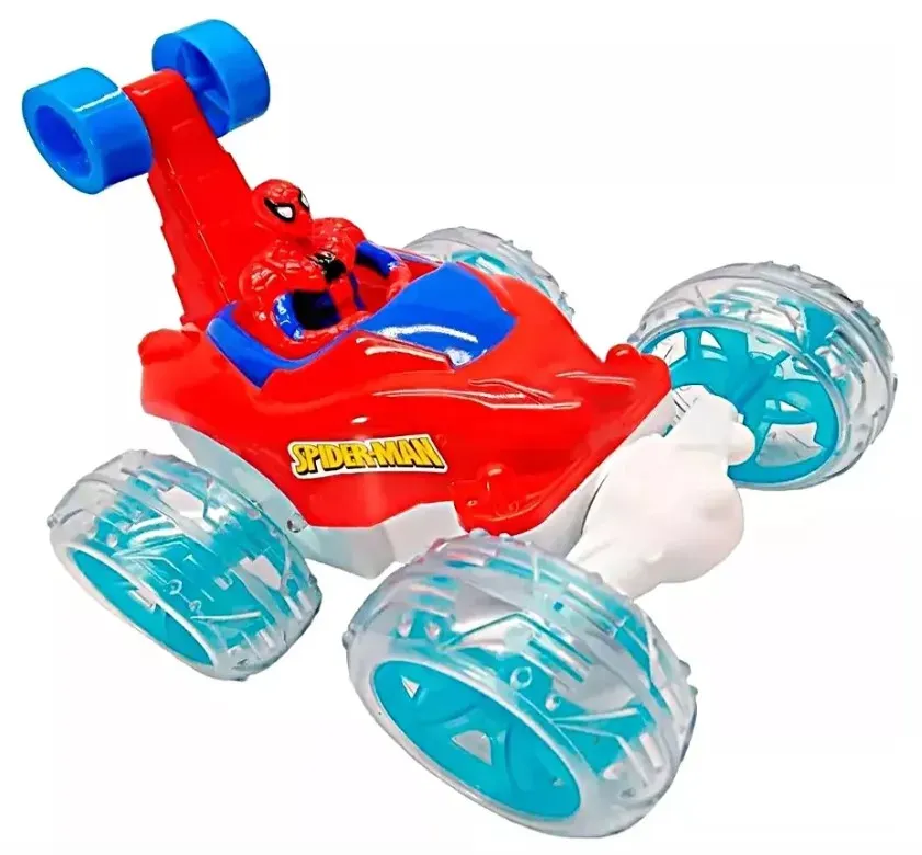 Carro Loco Spiderman Control Remoto Recargable