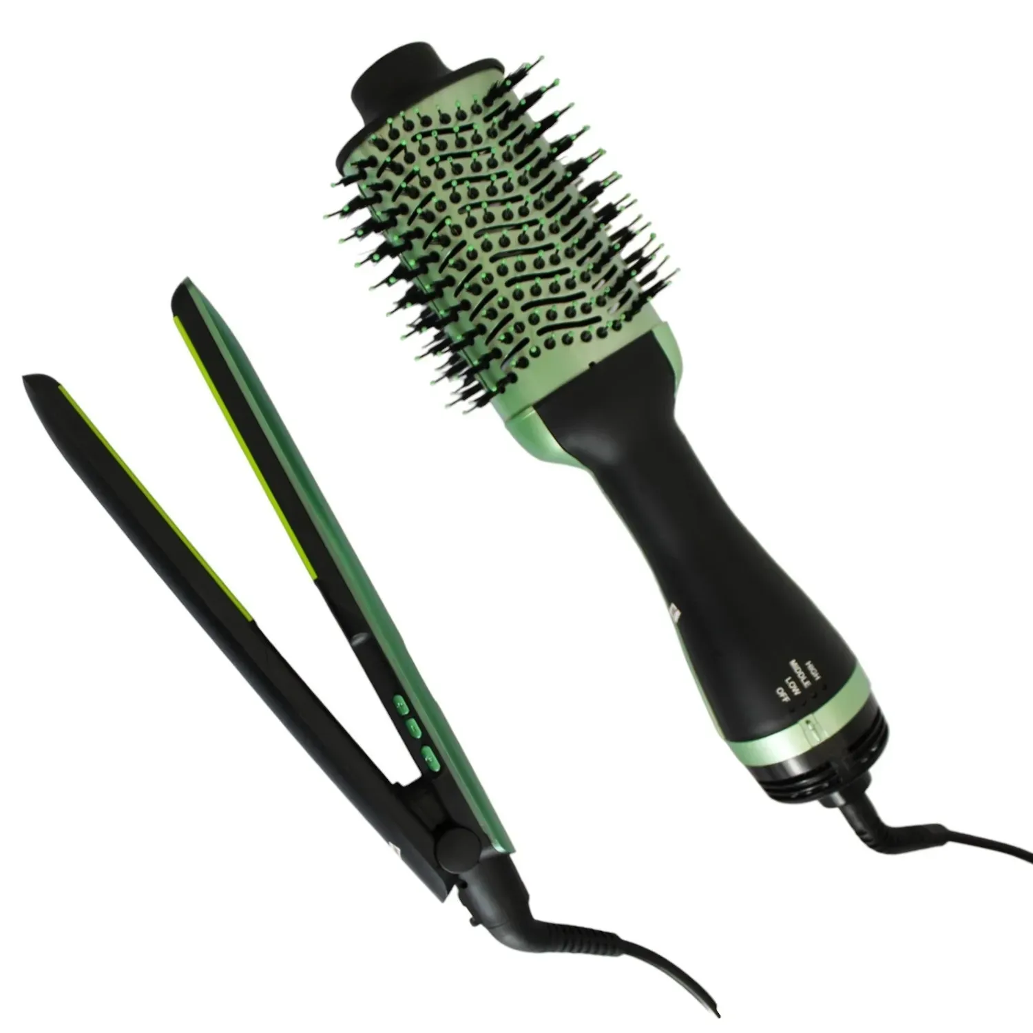 Secadora De Cabello Y Plancha Alisadora 2 En 1