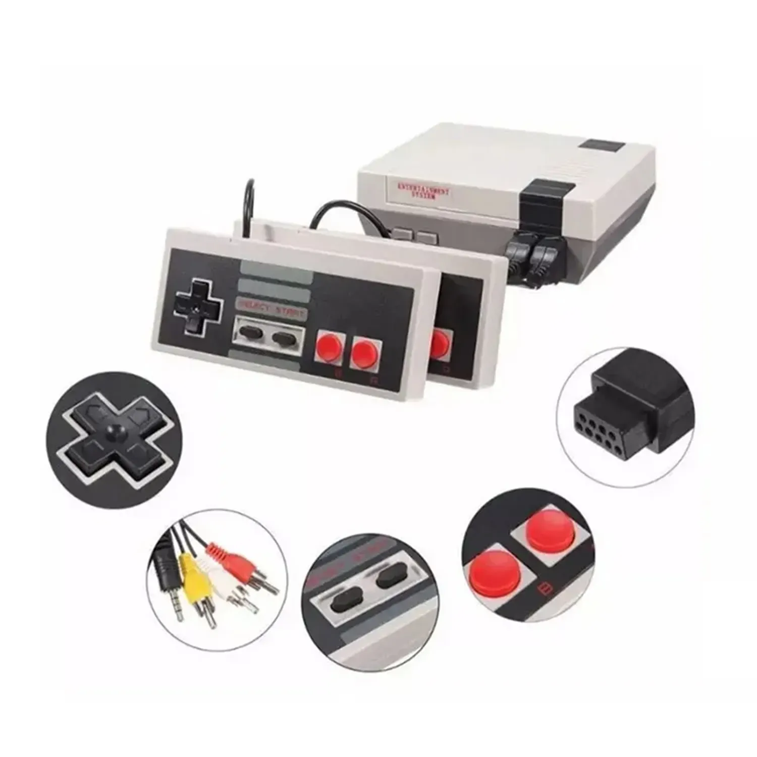 Consola Retro Con Juegos Clasicos Para Diversion