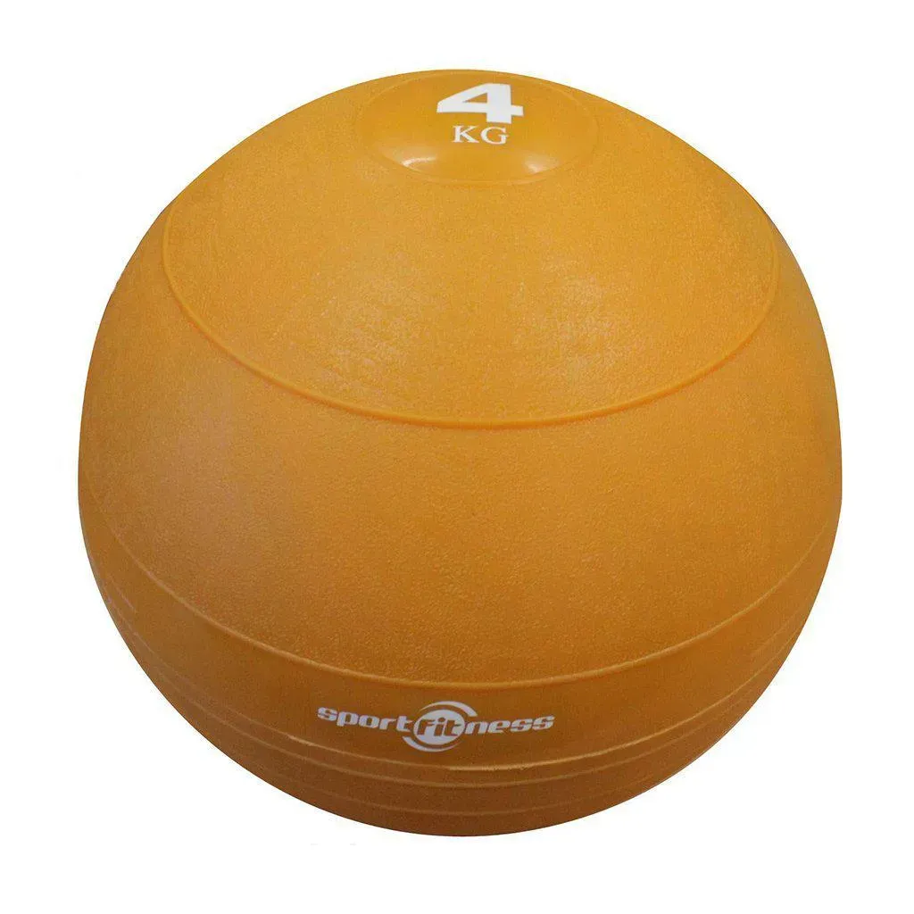 Balón Medicinal de Caucho 4 KG Sport Fitness