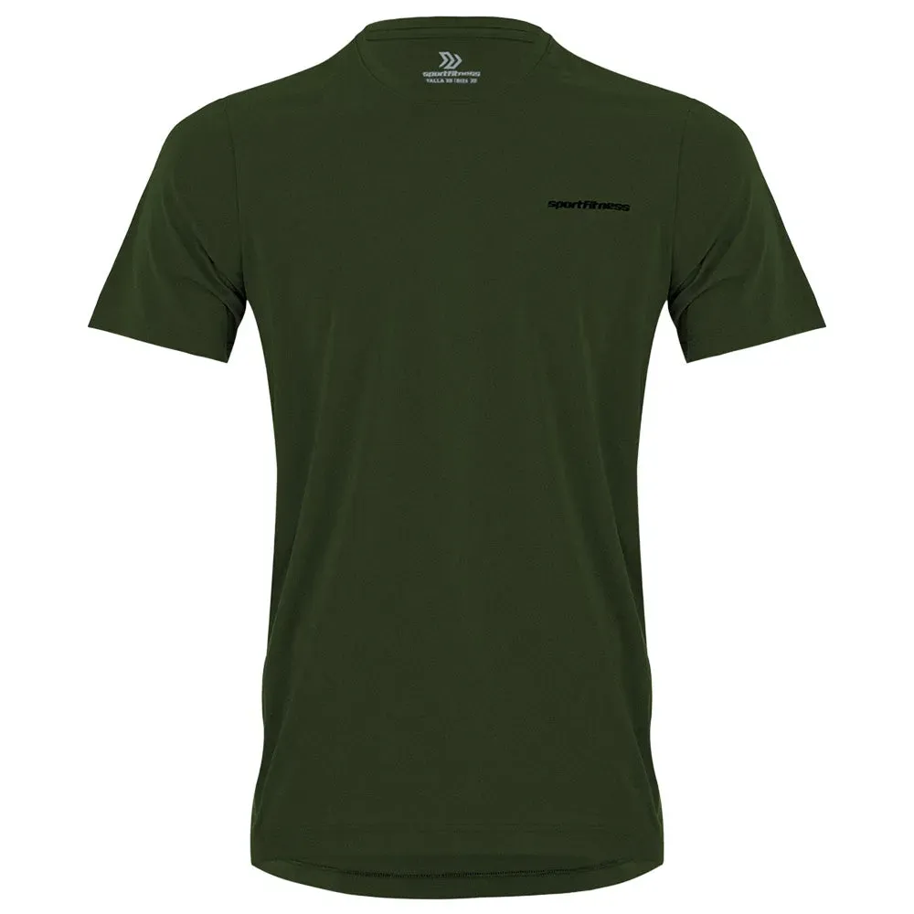 Camiseta Deportiva Hardy Sportfitness Verde Militar