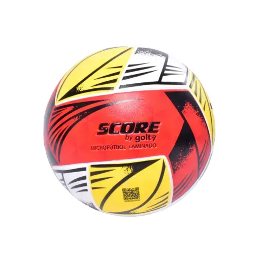 Balon Microfutbol Golty Score Tribal Rojo