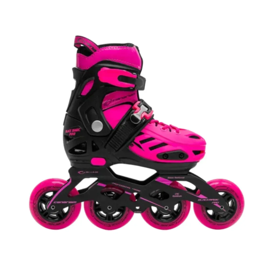 Patines Canariam Black Magic Pro Plus Fucsia Semi profesionales