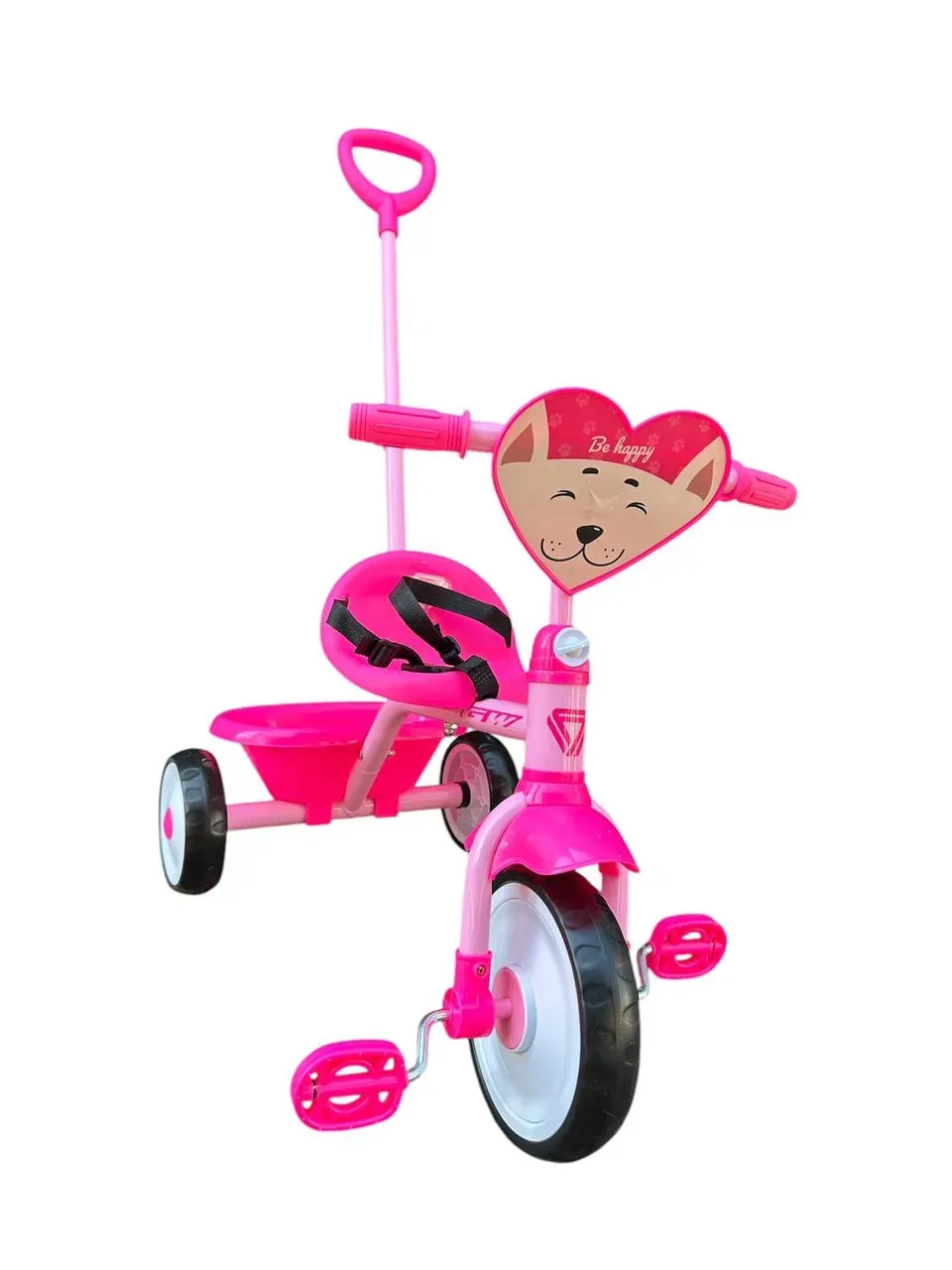 Triciclo Infantil Be Happy Fucsia