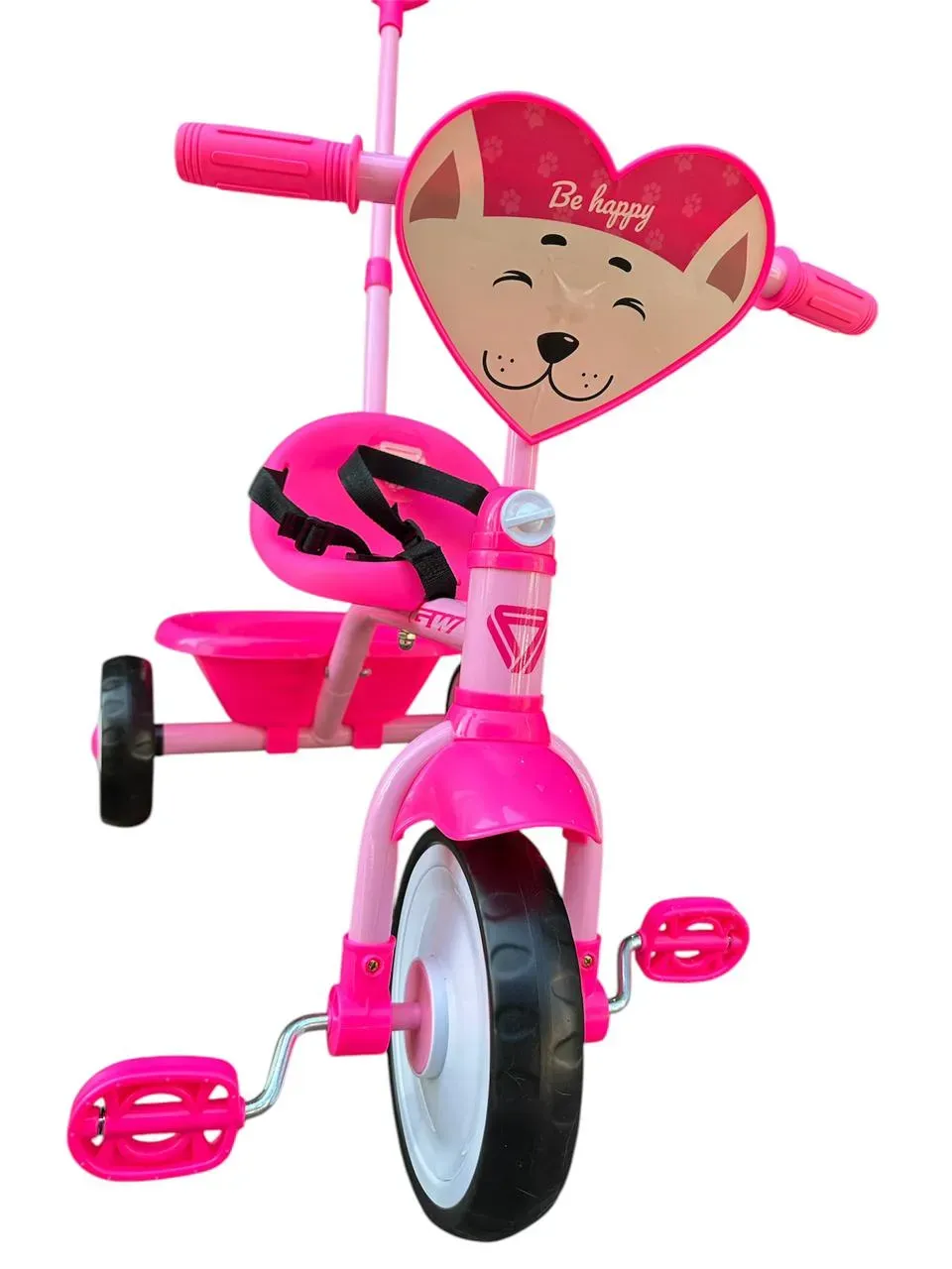 Triciclo Infantil Be Happy Fucsia