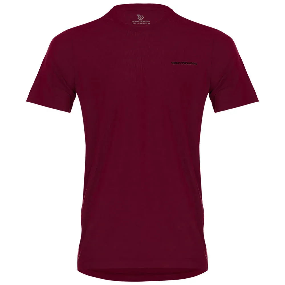 Camiseta Deportiva Hardy Sportfitness Vino