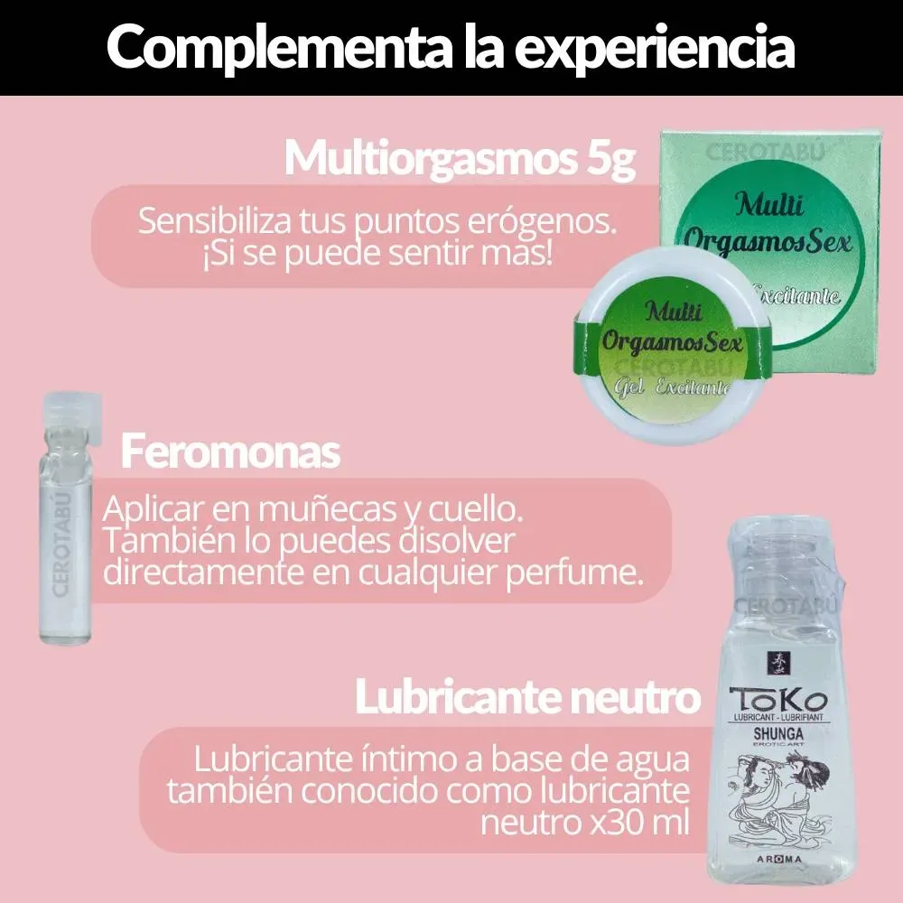 Vagina Real + Lubricante Neutro + Multiorgasmo + Feromonas