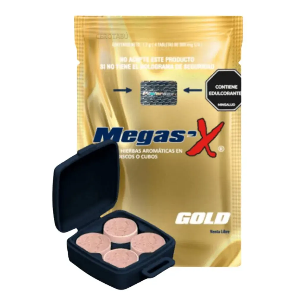 Potenciador Sexual Masculino Con Extractos Natural Megas X