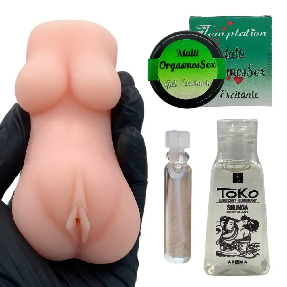 Vagina Real + Lubricante Neutro + Multiorgasmo + Feromonas