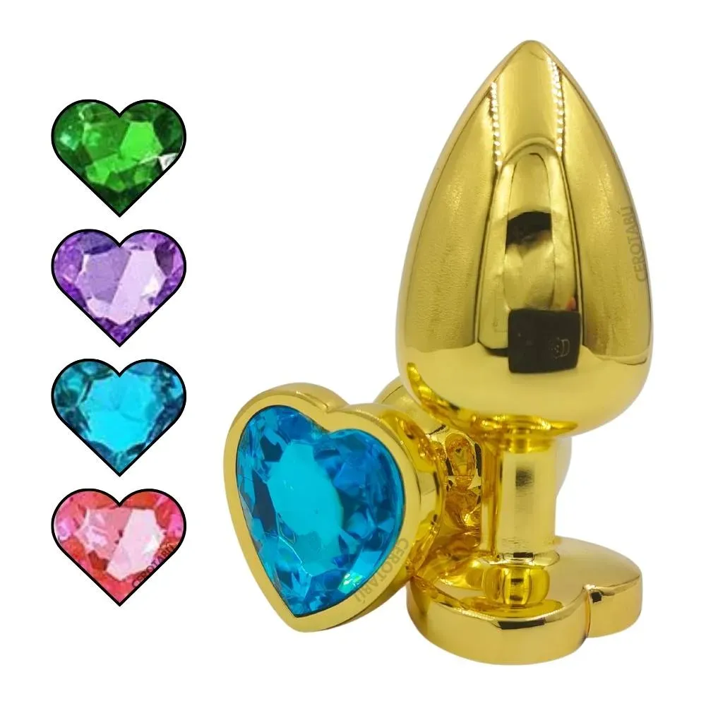 Plug Anal Dilatador Corazón Acostumbrador Talla M Edicionlim