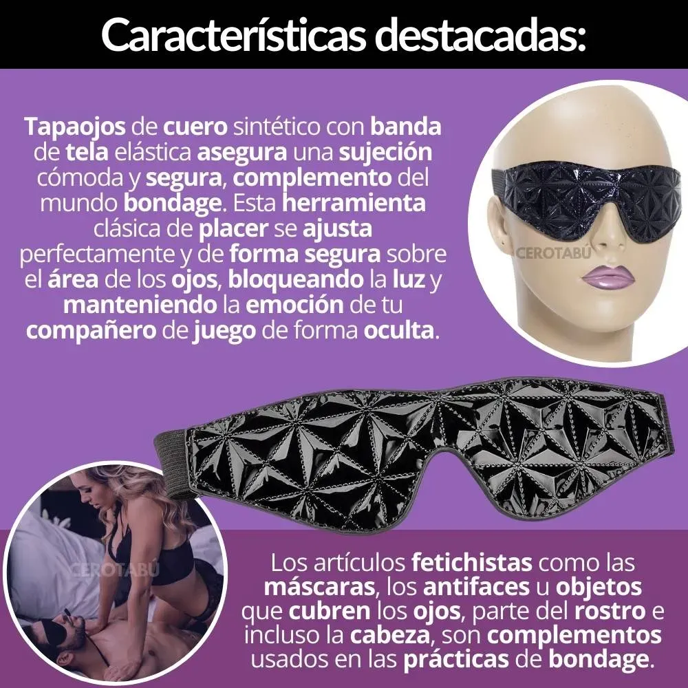 Kit Juguetes Sex Masajeador De Clítoris + Tapa Ojos + Esposas BDSM