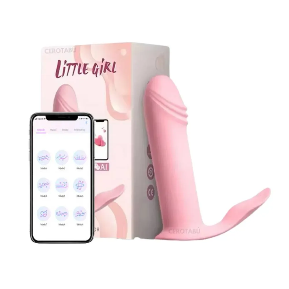 Vibrador Doble Estimulación Clítoris Punto G App Juguete Sexual