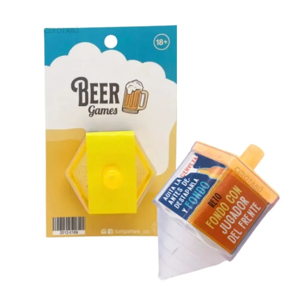 Pirinola Beer Games Juego De Mesa Amigos Cerveza 