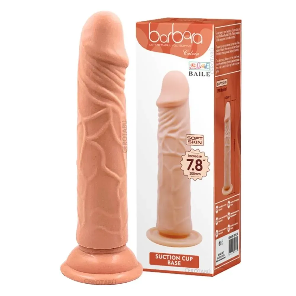 Dildo Consolador Pene Realista Premium Piel Ultra Suave 20 cm