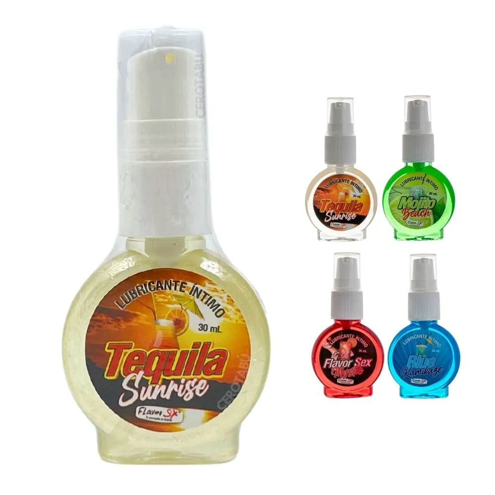 Lubricante Comestible Licor/Coctel Frío Caliente Sexo Oral 30ml 