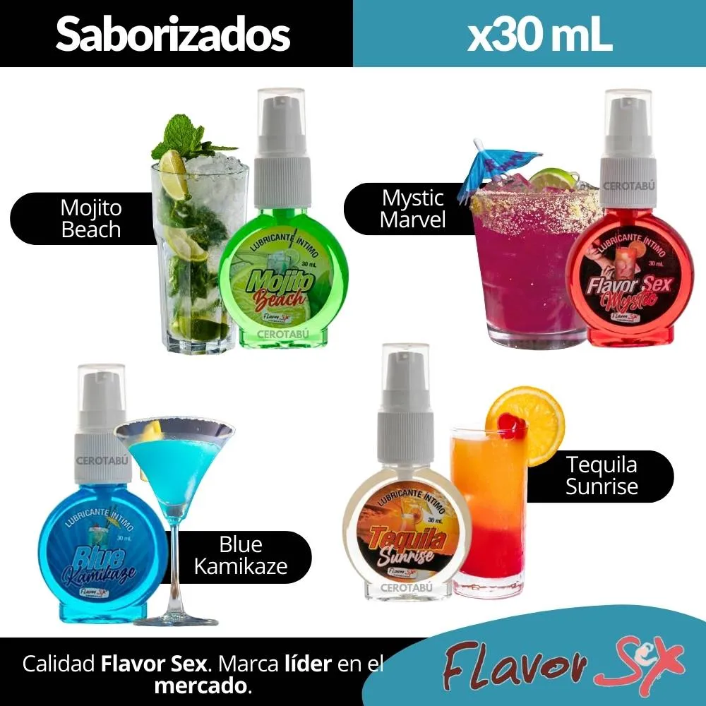 Lubricante Comestible Licor/Coctel Frío Caliente Sexo Oral 30ml 