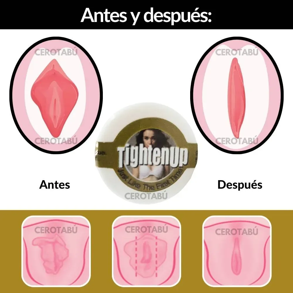 x3 Lubricante Estrechante Vaginal Tighten Crema Sexo Estrecho