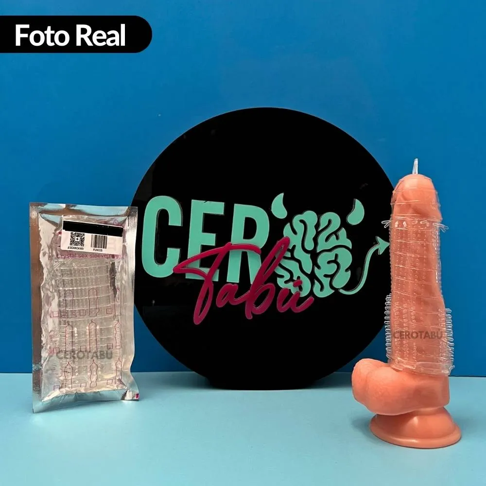 Funda Retardante Para Pene Adaptable Flexible Texturizada