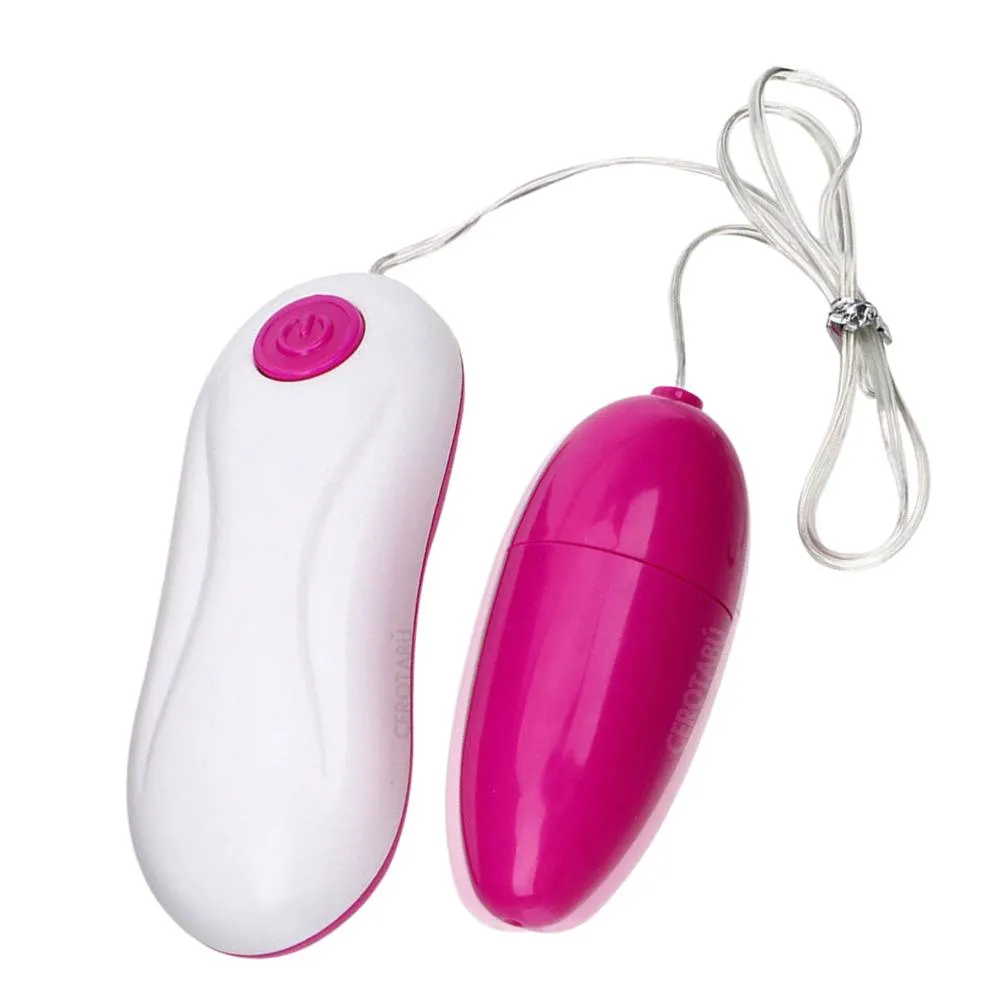 Vibrador Huevo Control Remoto Alámbrico