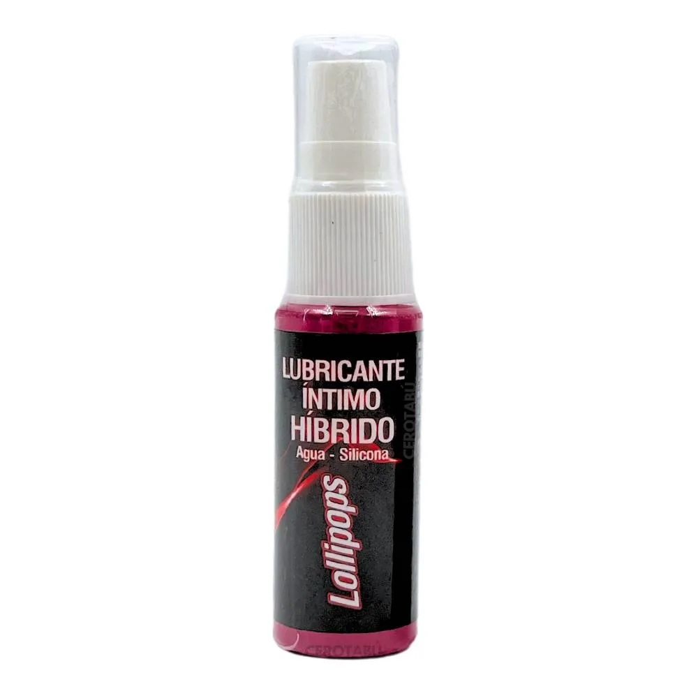 Lubricante Hibrido Base Agua Silicona Saborizado 20ml