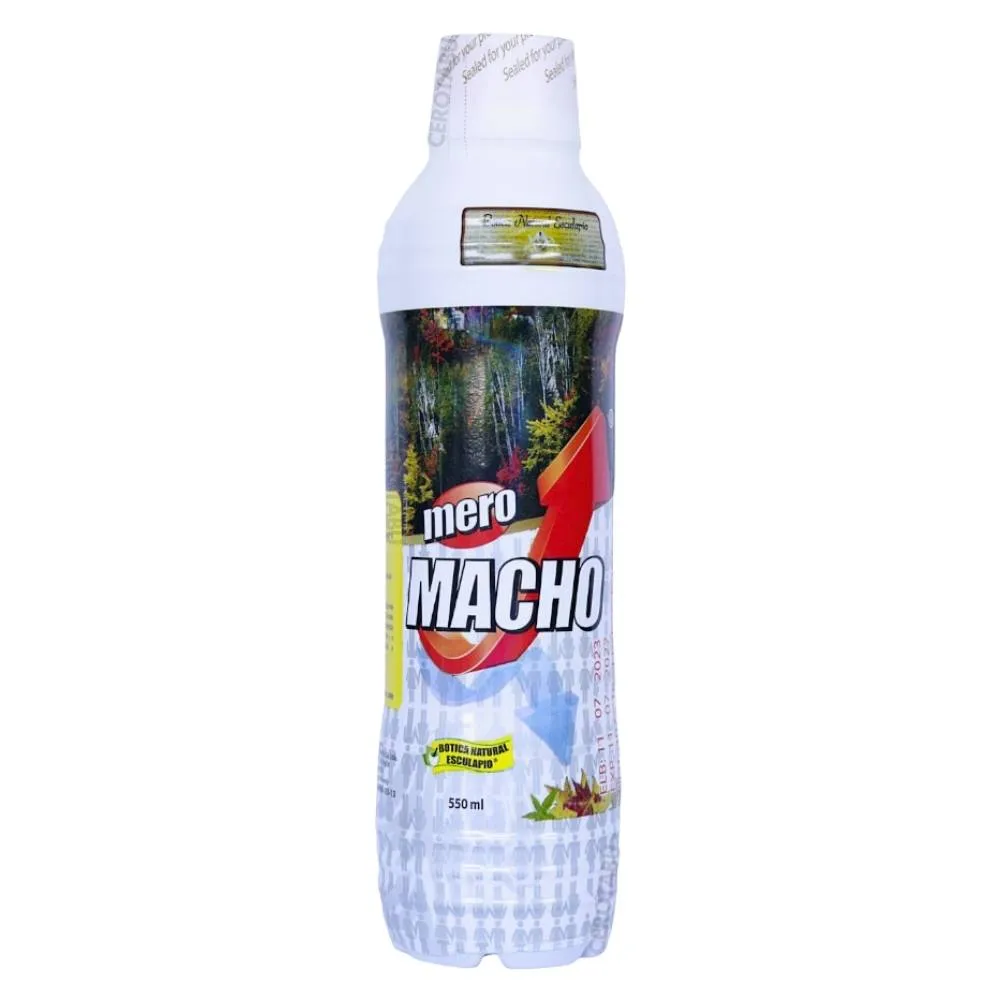 Potenciador Sexual Natural Jarabe Mero Macho 550ml 