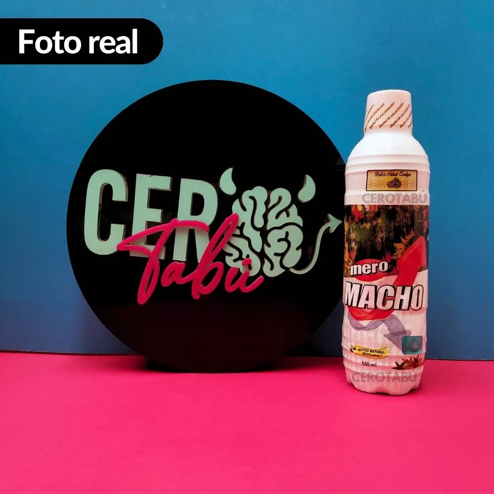 Potenciador Sexual Natural Jarabe Mero Macho 550ml 