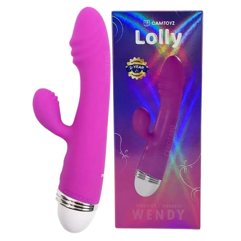 Vibrador Doble Estímulo Clítoris Y Punto G Texturizado 