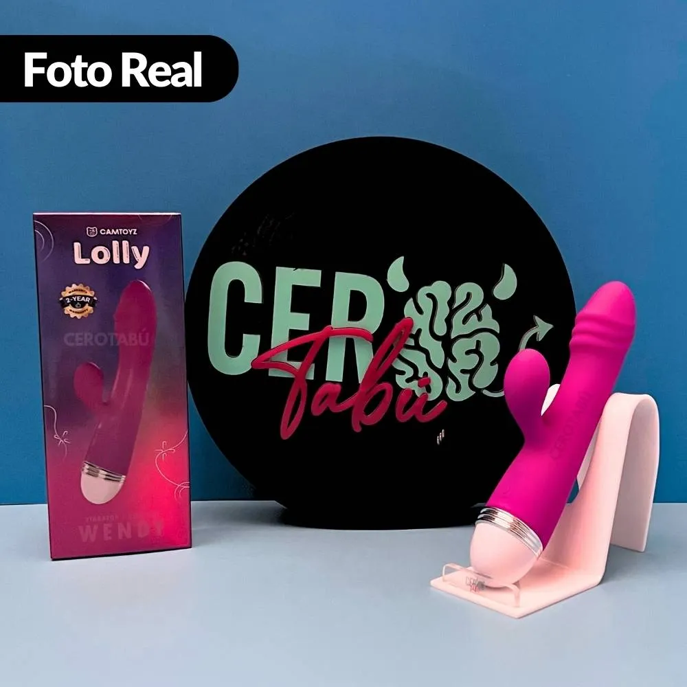 Vibrador Doble Estímulo Clítoris Y Punto G Texturizado 