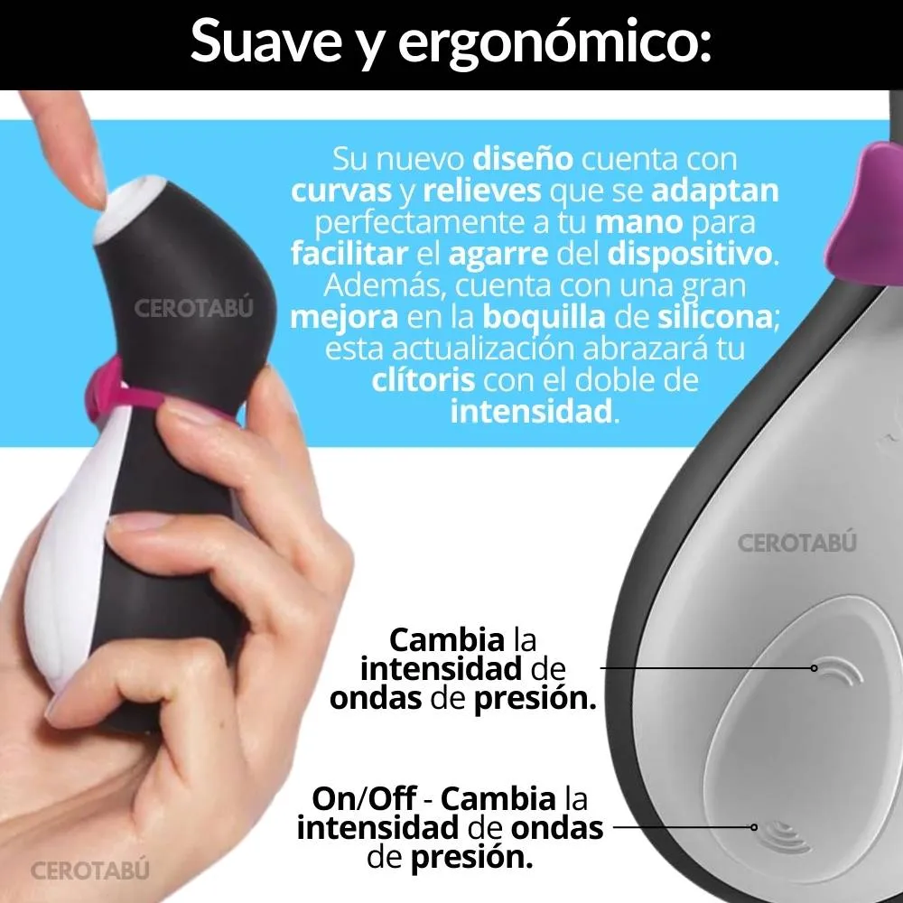 Vibrador Succionador De Clitoris Satisfyer Recargable 