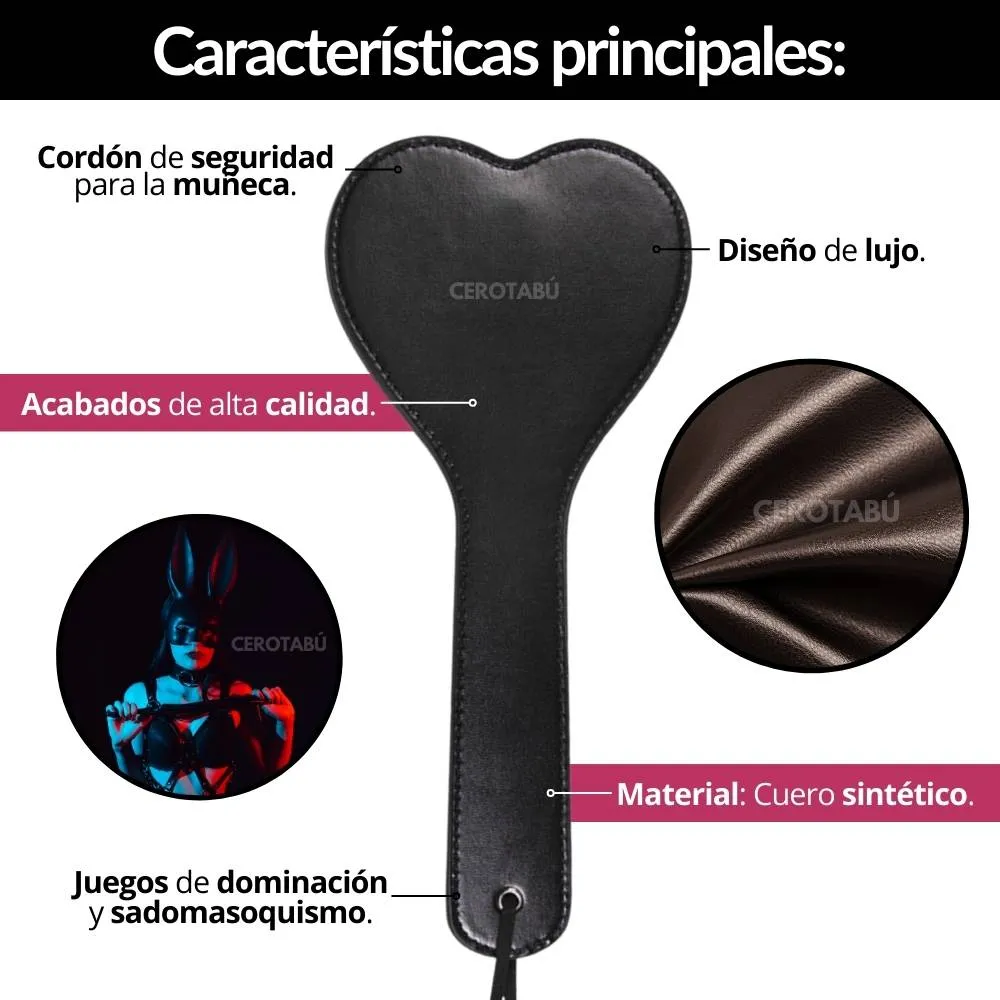 Paleta Sometedora Bondage BDSM Practica Sado Juguete Sexual 