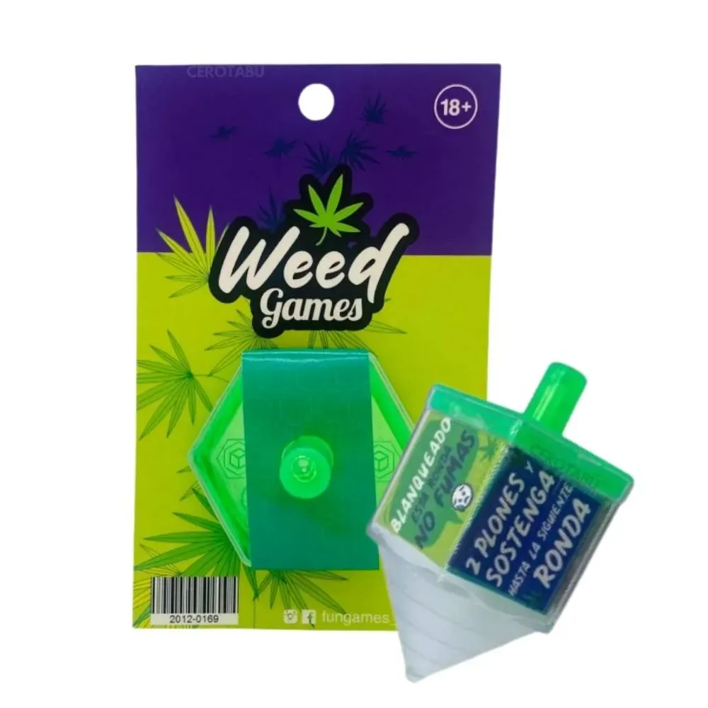 Pirinola Weed Juego De Mesa Retos Cannábicos 