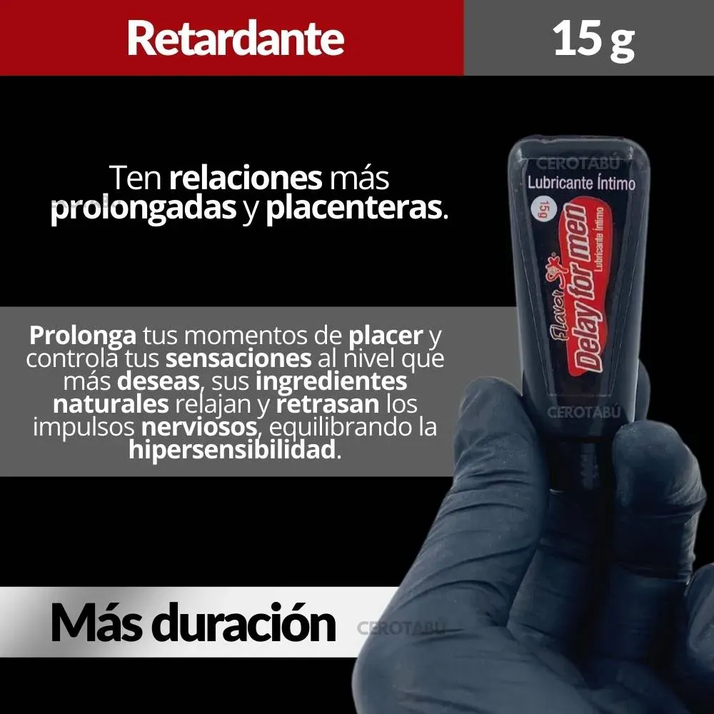 Kit Multiorgasmos + Retardante + Estrechante + Lubricante Anal