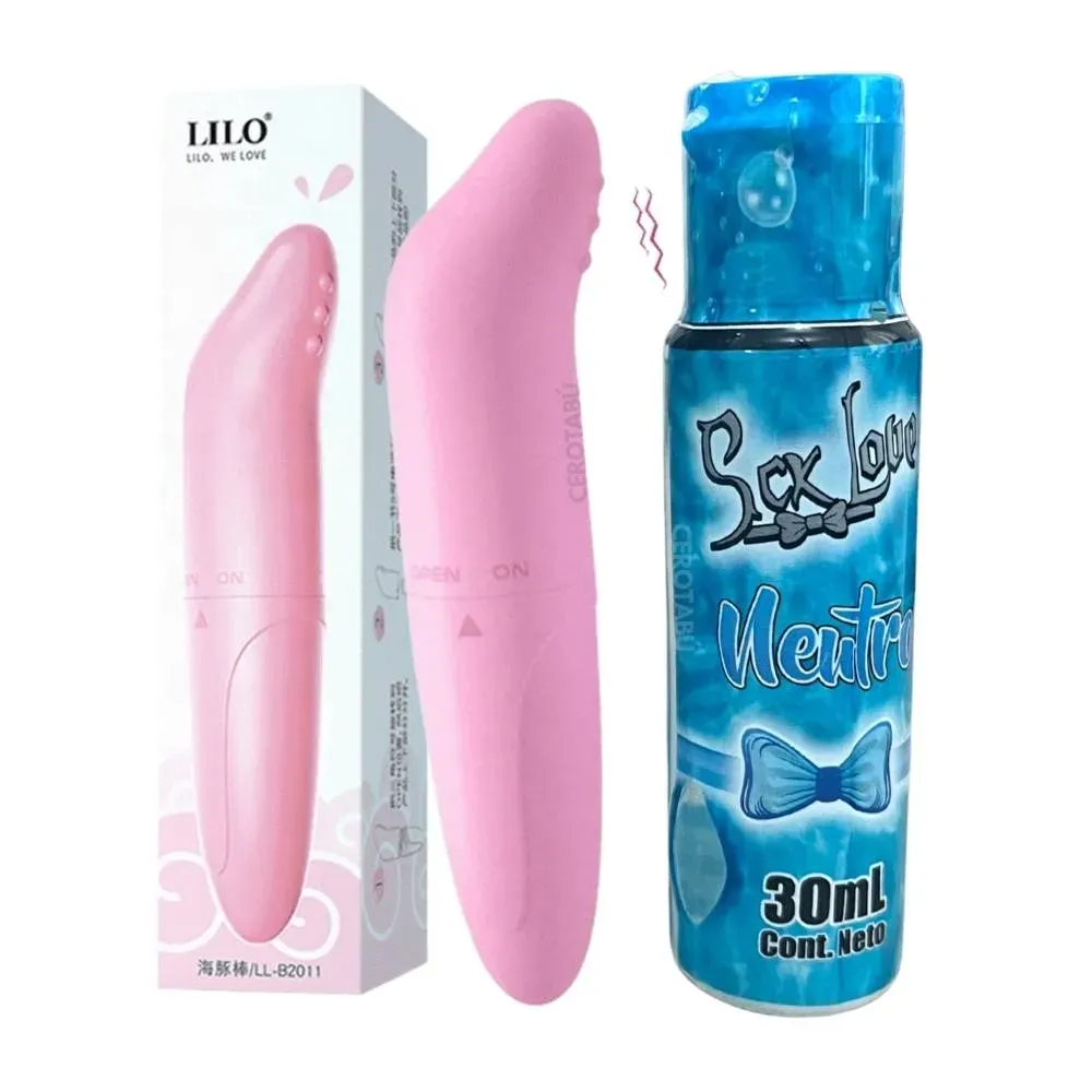 Bala Vibradora Vibrador Consolador + Lubricante Neutro 30 Ml