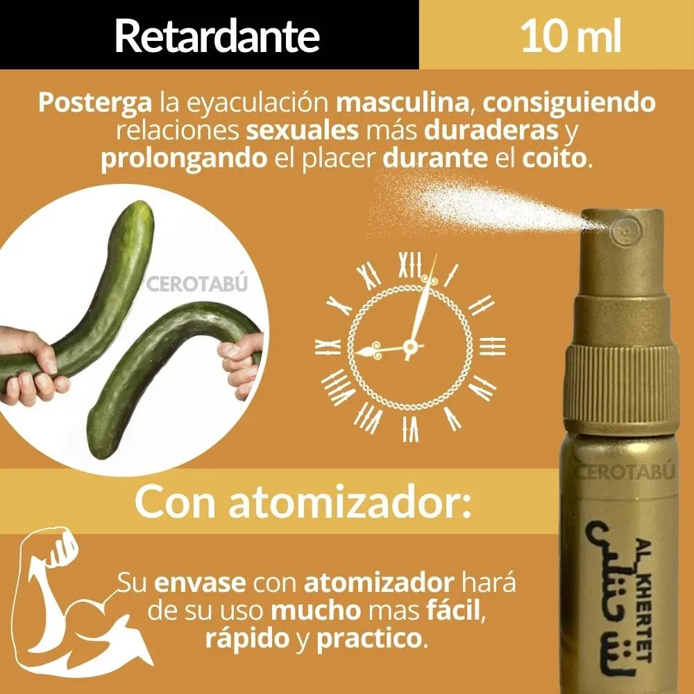 x6 Lubricante Retardante Sexual Masculino Rhino Mini Stud 100 