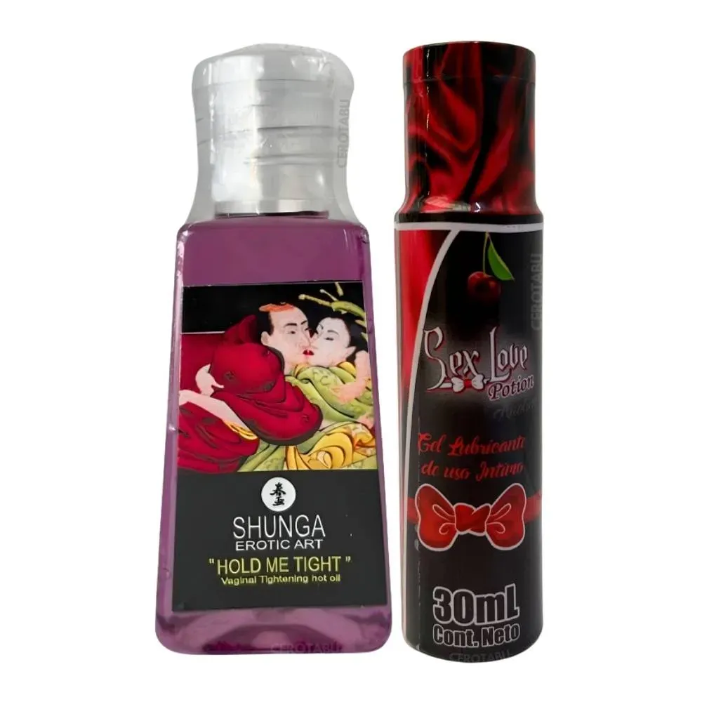 Lubricante Anal 30ml + Estrechante Vaginal 30 Ml