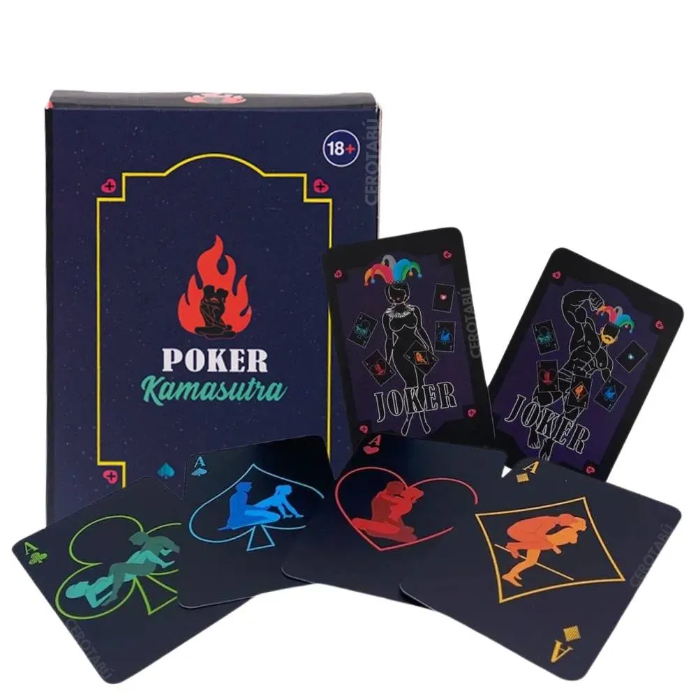 Juego De Mesa Erótico Adultos Cartas Poker Kamasutra Hetero 