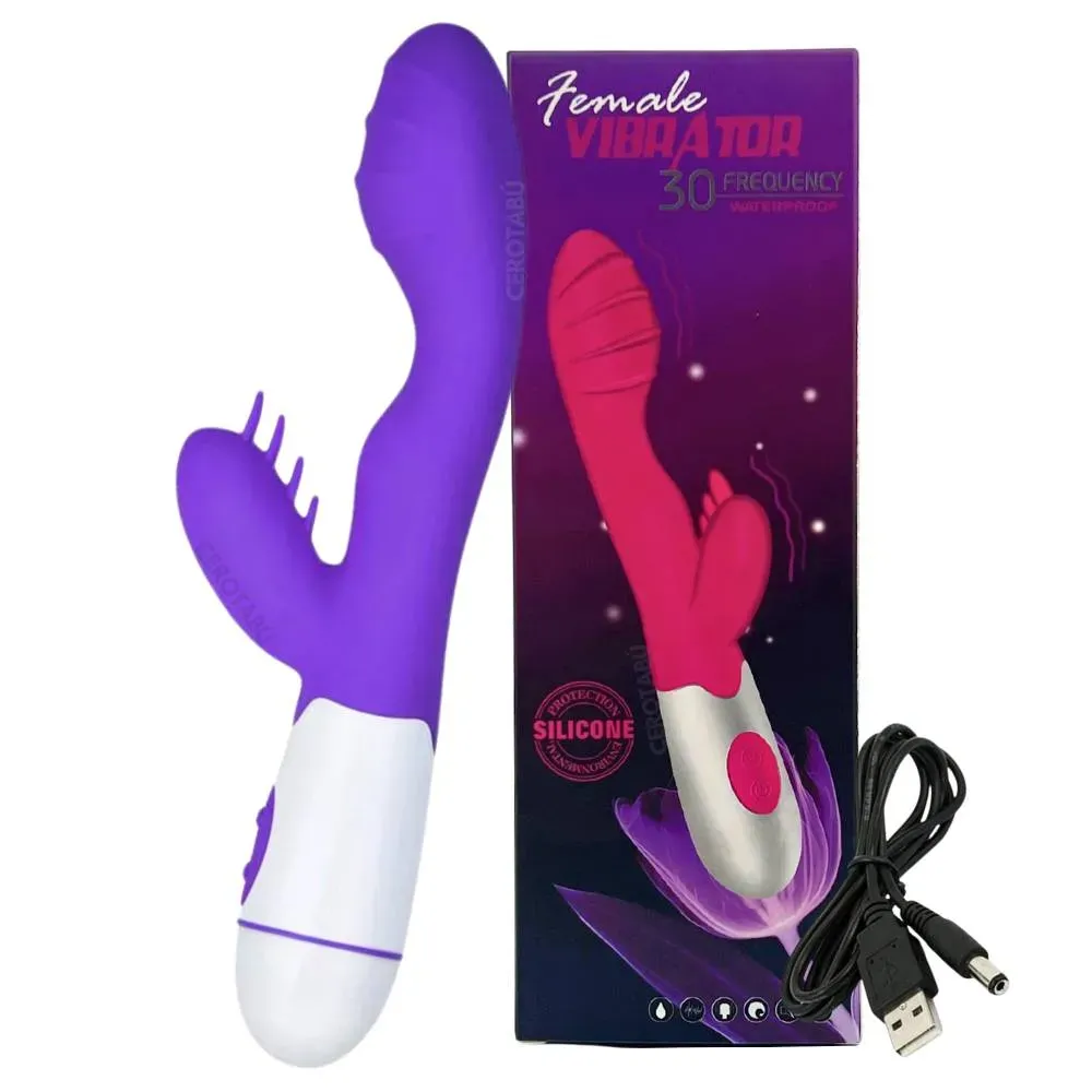 Vibrador Consolador Recargable Doble Estimulación Bass Mute