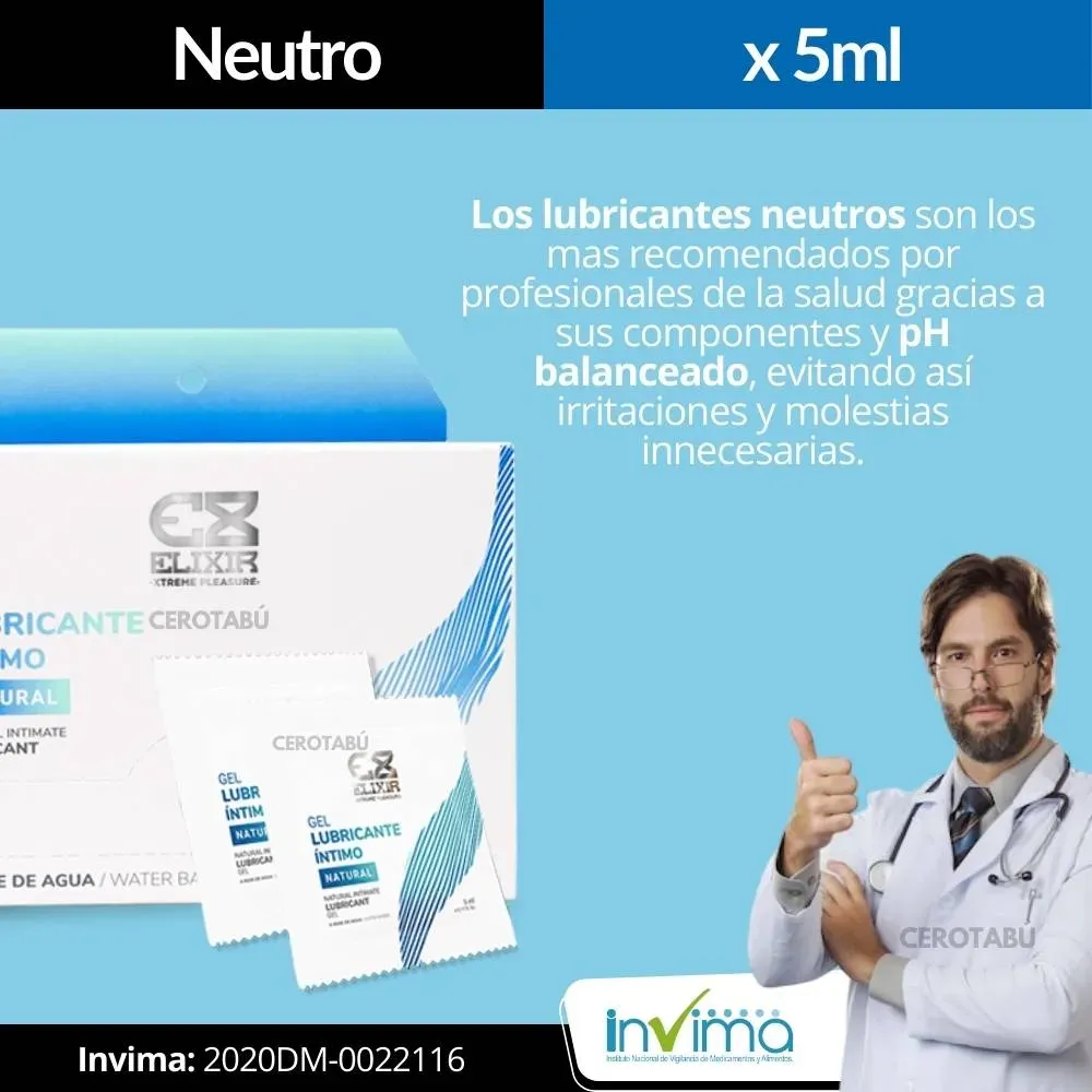 Kit x3 Lubricante Intimo Neutro + Anal + Retardante Sexual 