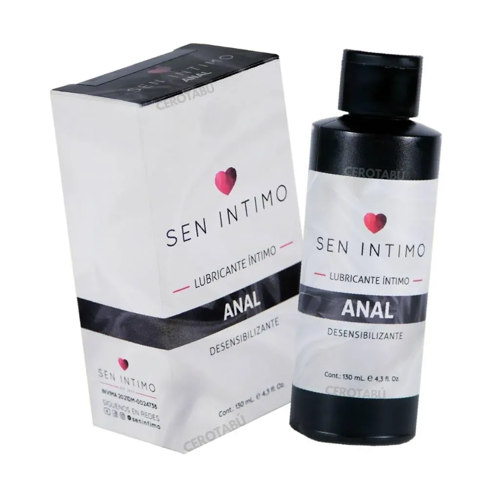 Lubricante Desensibilizante Dilatador Anestésico Anal Sen Intimo 130 ml