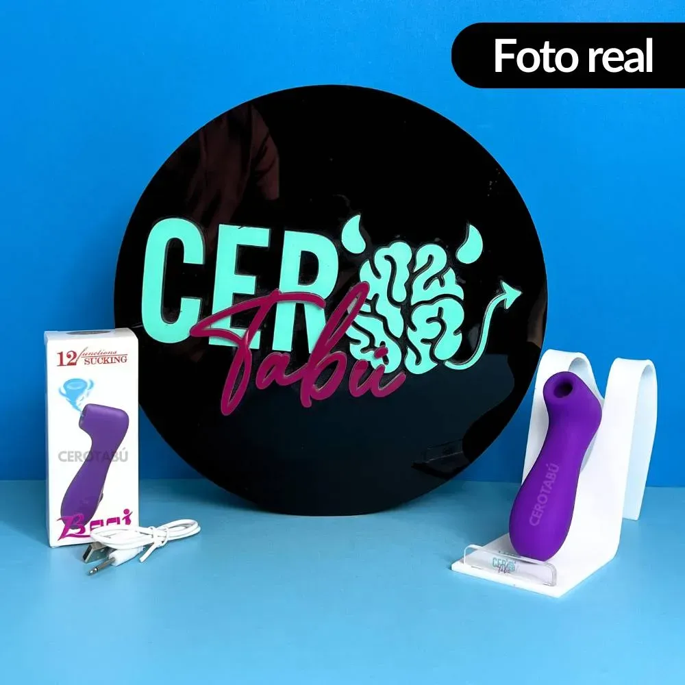 Vibrador Succionador De Clítoris Recargable Juguete Sexual