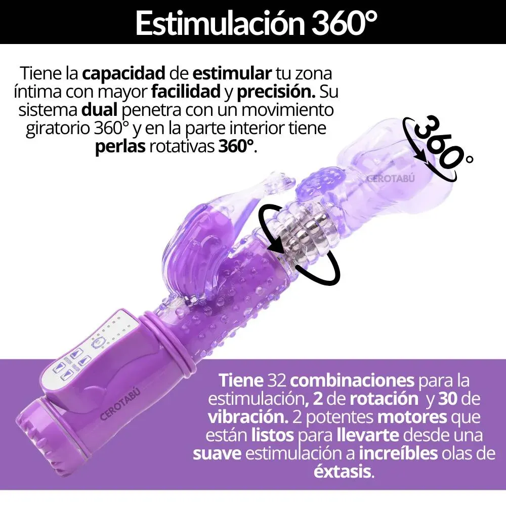 Vibrador Dildo Pene Textura Realista Graduable Juguete Sexual