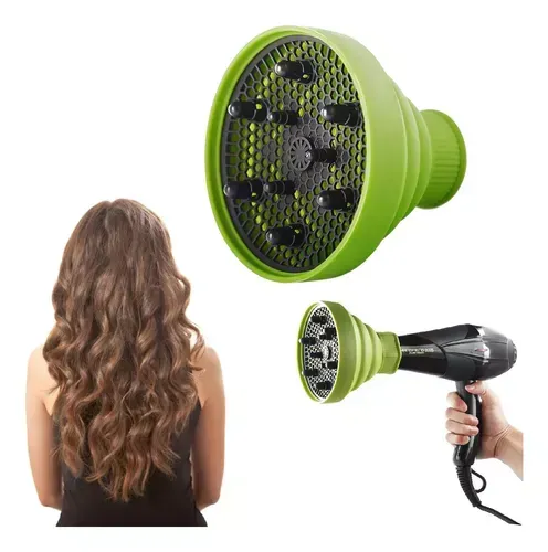 Difusor Adaptador Para Secador Rizos Pelo Cabello Plegable