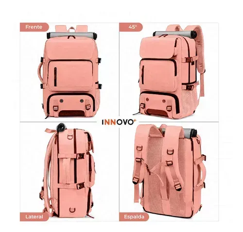 Mochila Bolso Maleta Pc Travel Gran Capacidad Impermeable