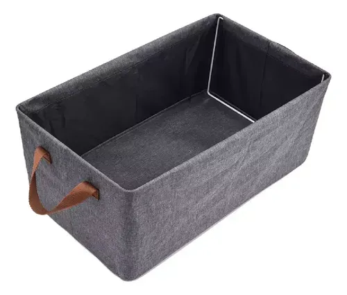 Organizador De Ropa Organiza Closet Caja Almacenamiento Gris