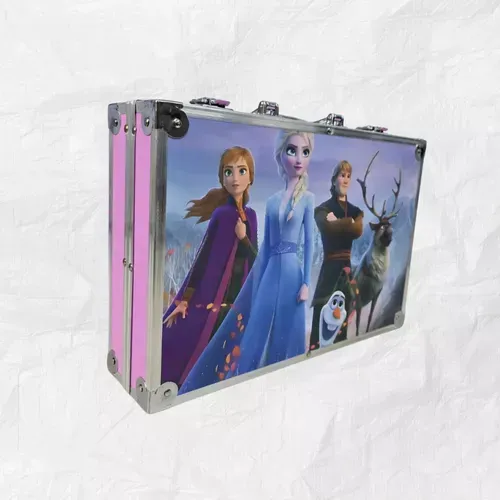 Set De Arte Para Niña Diseño Frozen 142 Piezas Estuche Lujo