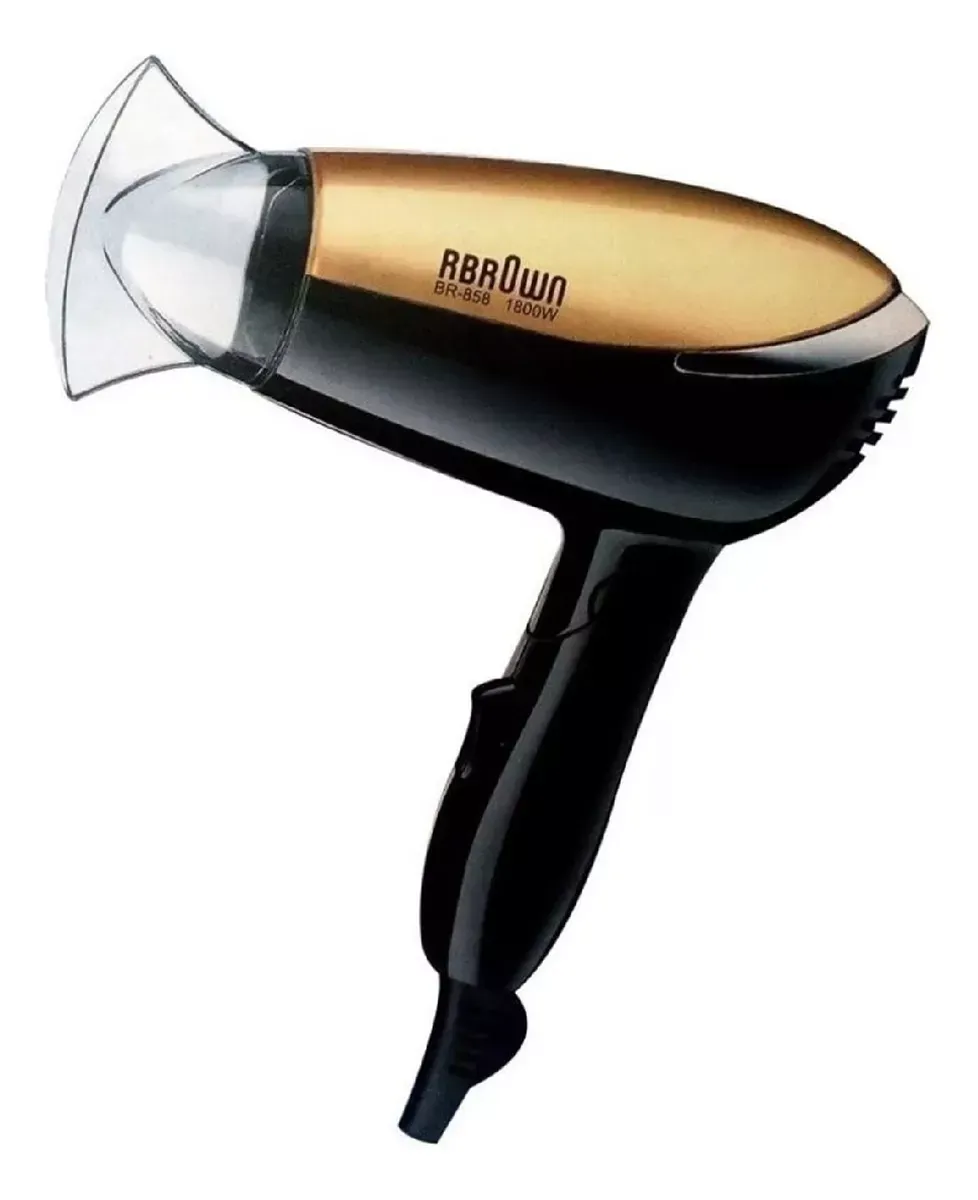 Secador Cabello Viajero De Bolso Portable Hair Dryer 1800 Wa